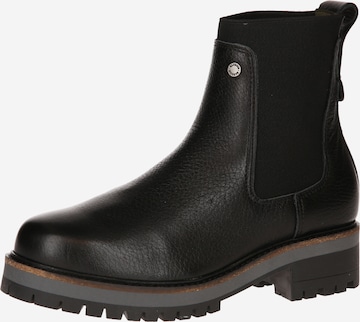 Barbour Chelsea Boots 'Dixie' in Black: front