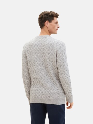 TOM TAILOR Pullover in Grau