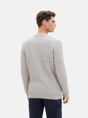 TOM TAILOR Pullover in Grau