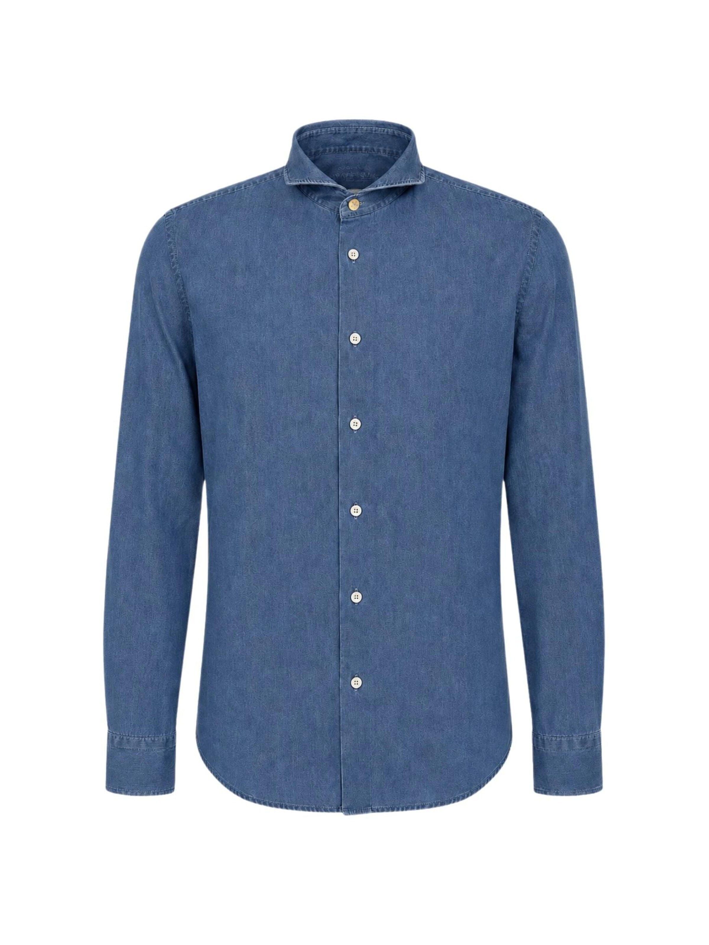 ALEA Regular Fit Hemd‌‌‌‌ in Blau: Vorderseite