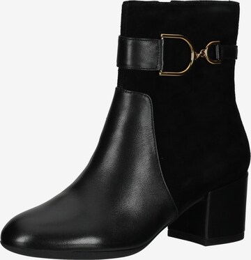 GEOX Ankle Boots in Black: front