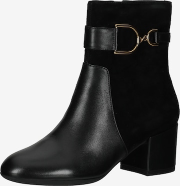 Bottines GEOX en noir : devant