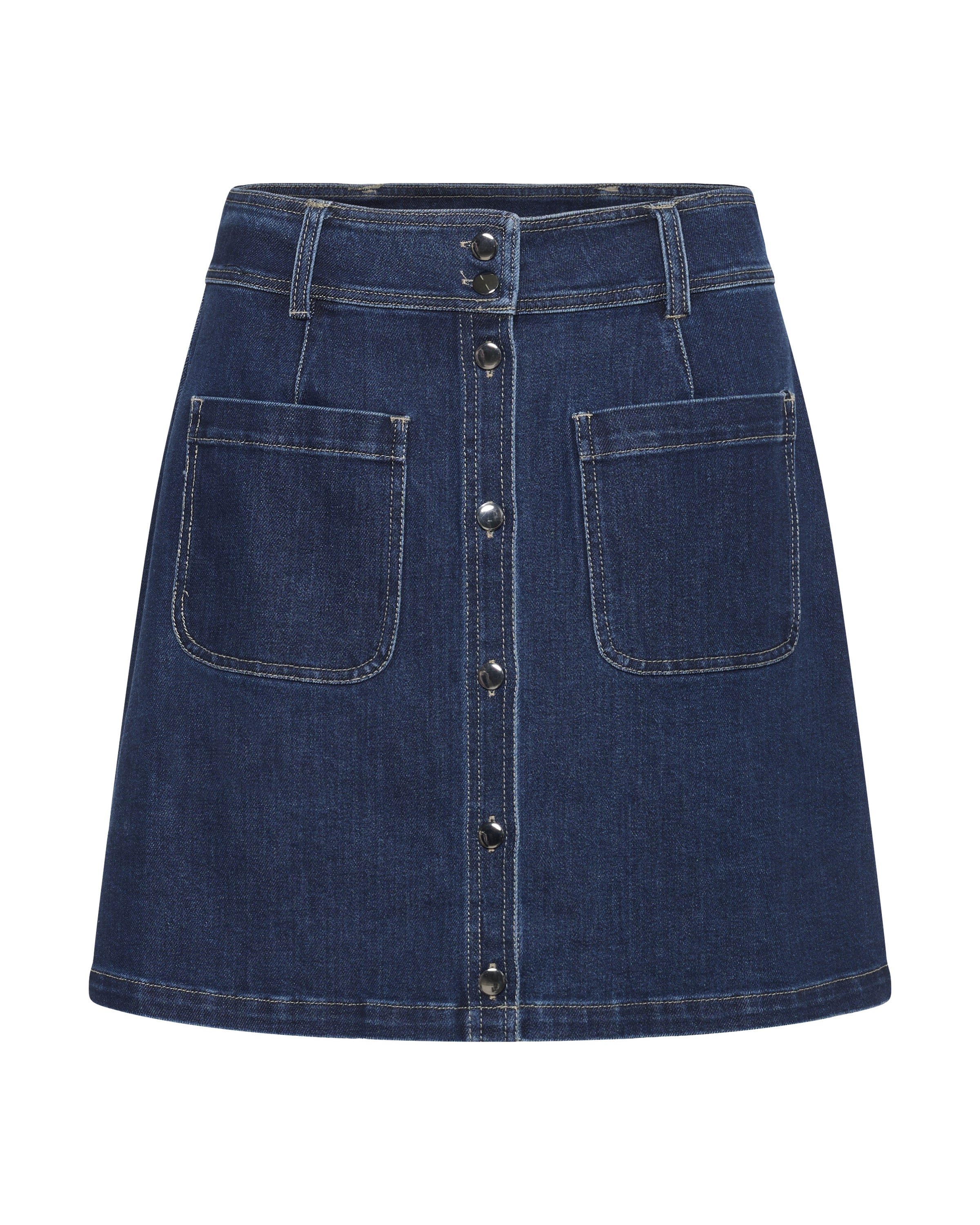 Jupe 'Oivy' SAINT TROPEZ en bleu : devant