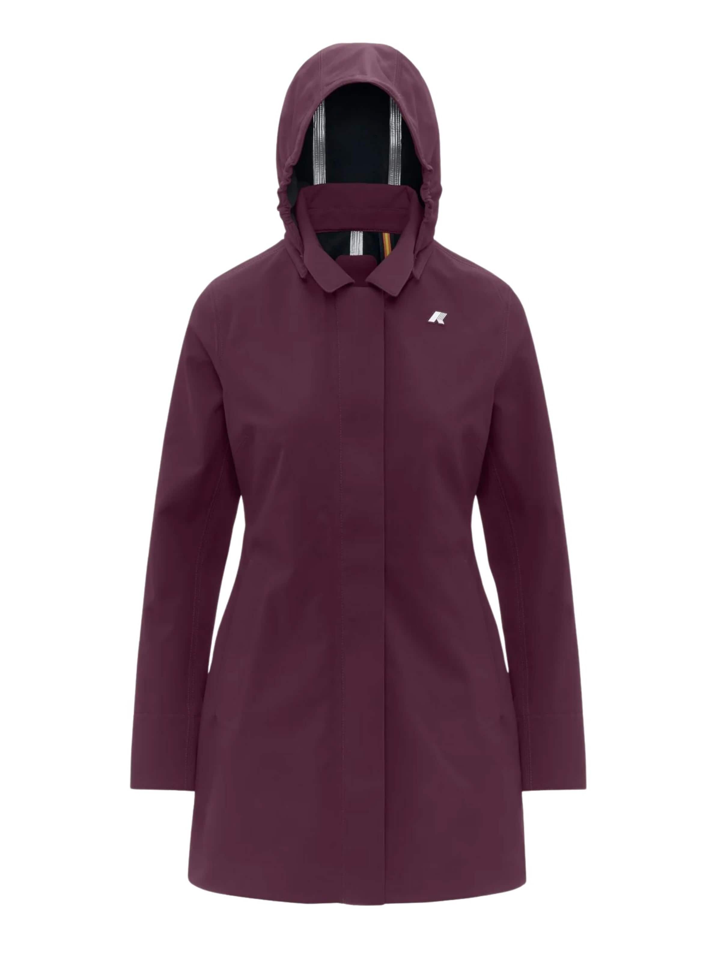 K-Way - Chaqueta de invierno 'K-WAY MATHY BONDED GIUBBINO' en lila: frente