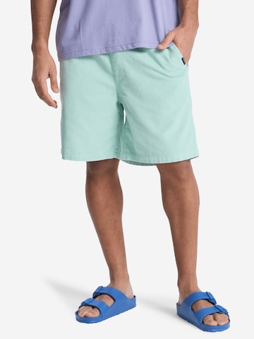 QUIKSILVER Workout Pants 'Taxer 18' in Green: front