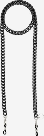 Cheeky Chain Munich Brillenkette 'A$ap' in Schwarz: Vorderseite