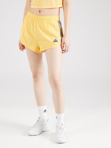 Regular Pantalon de sport 'TIRO' ADIDAS SPORTSWEAR en jaune : devant