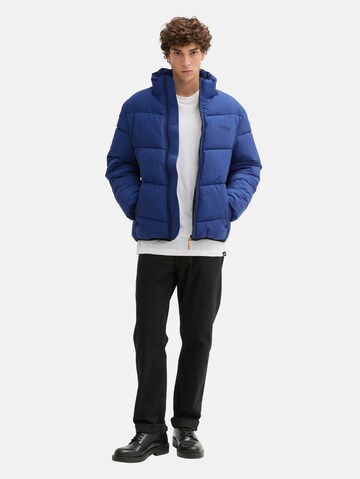 TOM TAILOR DENIM Winter jacket in Blue