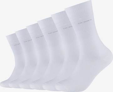 camano Socken in Weiß: Vorderseite