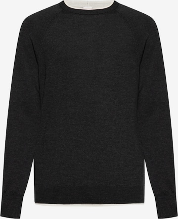 Pull-over Eleventy en gris : devant