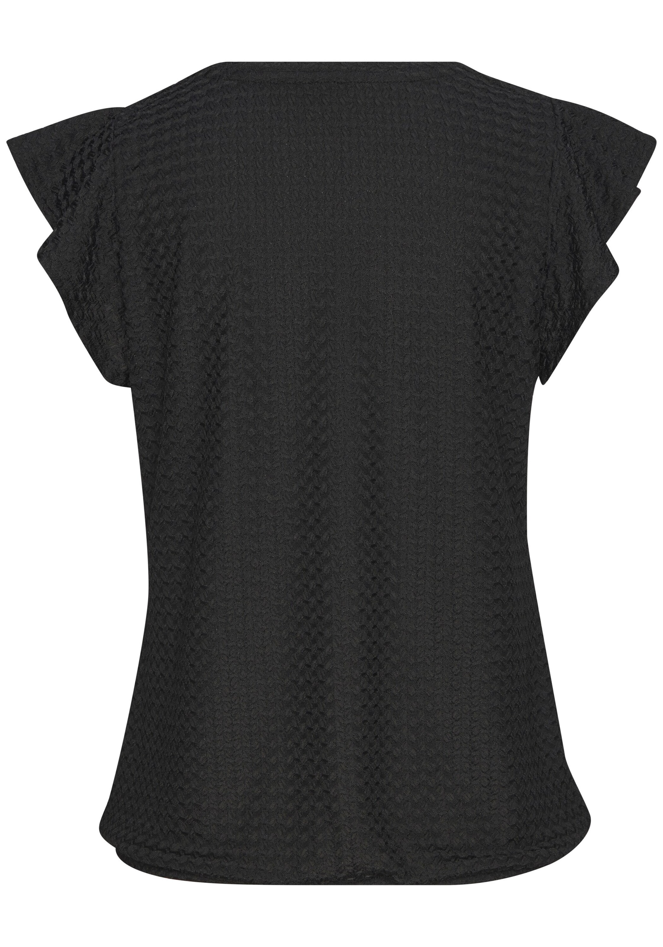 LASCANA Shirt in Zwart