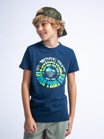 Petrol Industries Shirt 'Horizon' in Blue: front