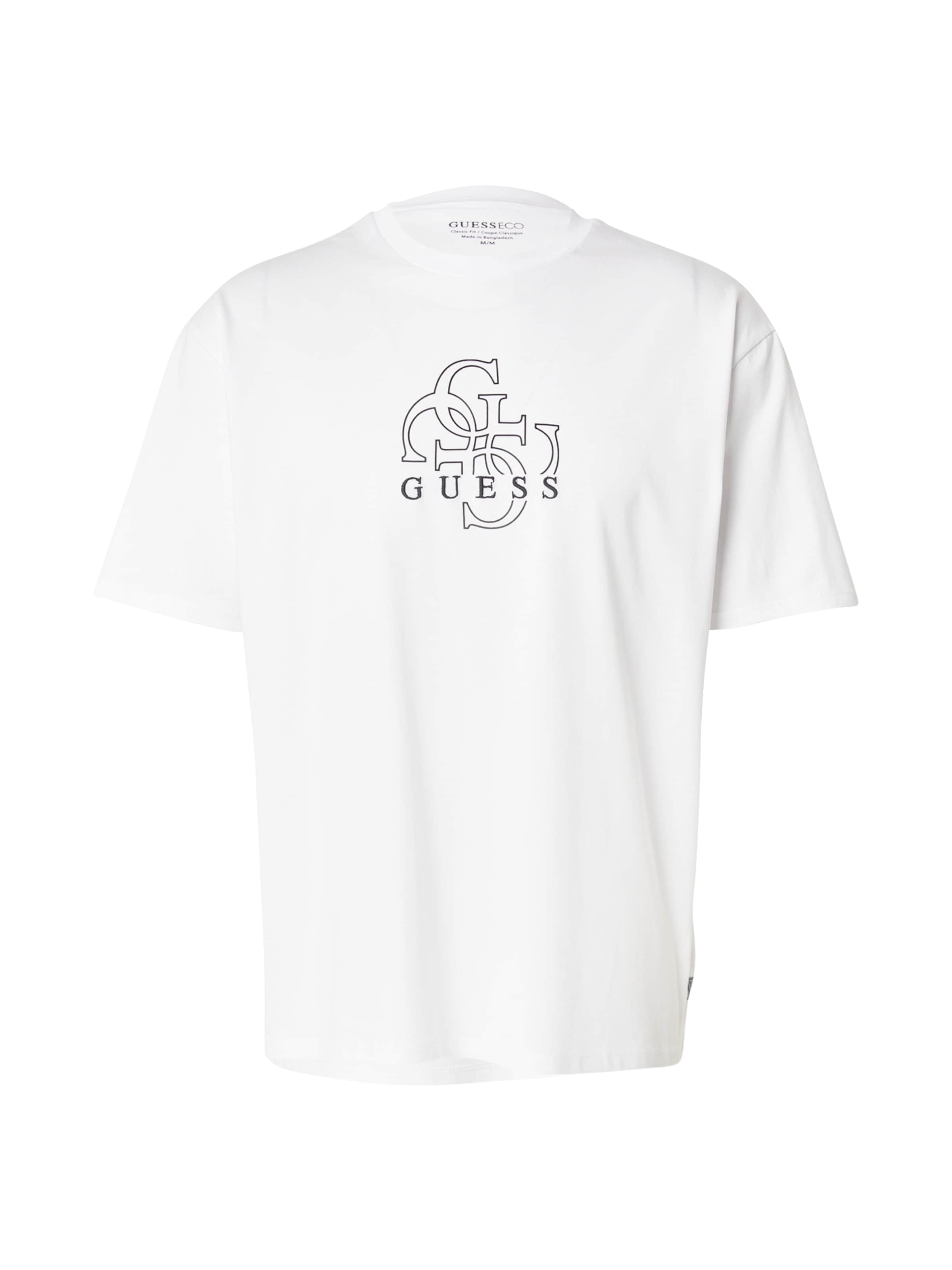 GUESS T-Shirt in Weiß: Vorderseite