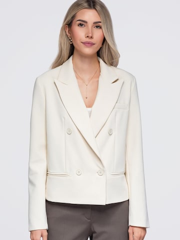 Ombre Blazers in Beige