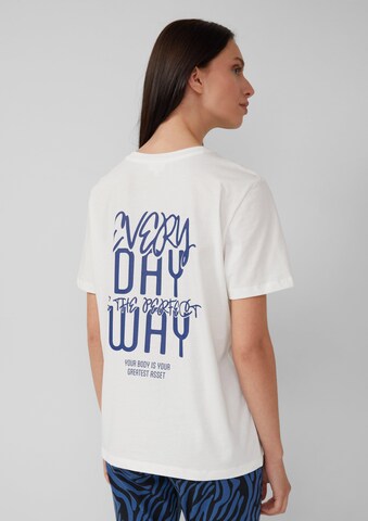 T-shirt s.Oliver en beige : devant