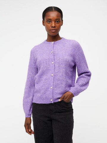 Cardigan 'Ophelia' OBJECT en violet : devant