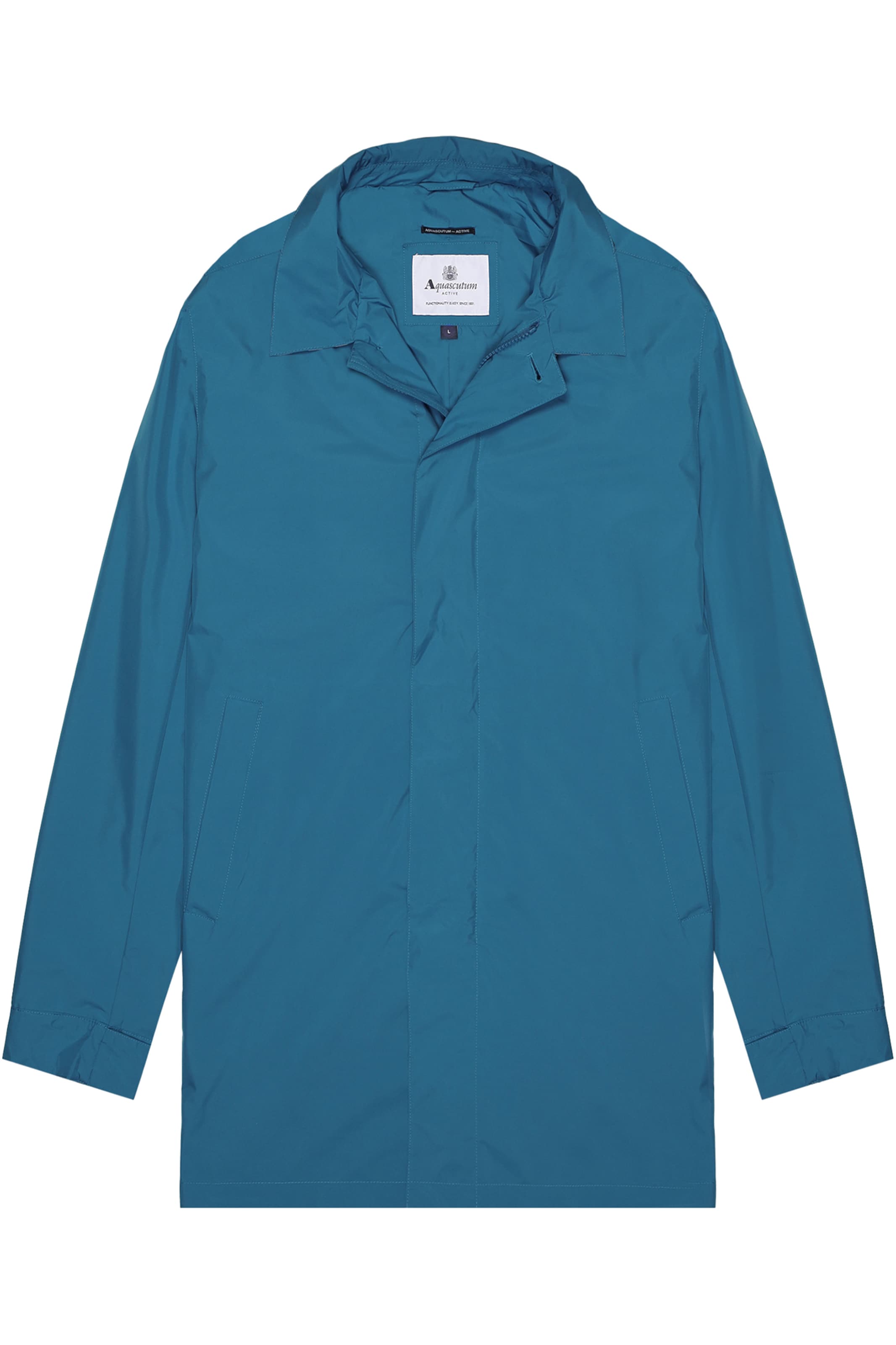 Aquascutum Active Übergangsparka in Blau: Vorderseite