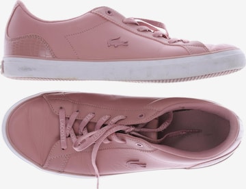 LACOSTE Sneaker 40 in Pink: predná strana