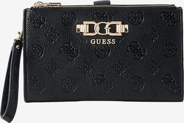 GUESSNovčanik 'ANISE' - crna boja: prednji dio