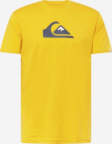 QUIKSILVER T-shirt i gul: framsida