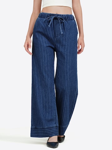 Wide leg Jeans di Imily Bela in blu: frontale