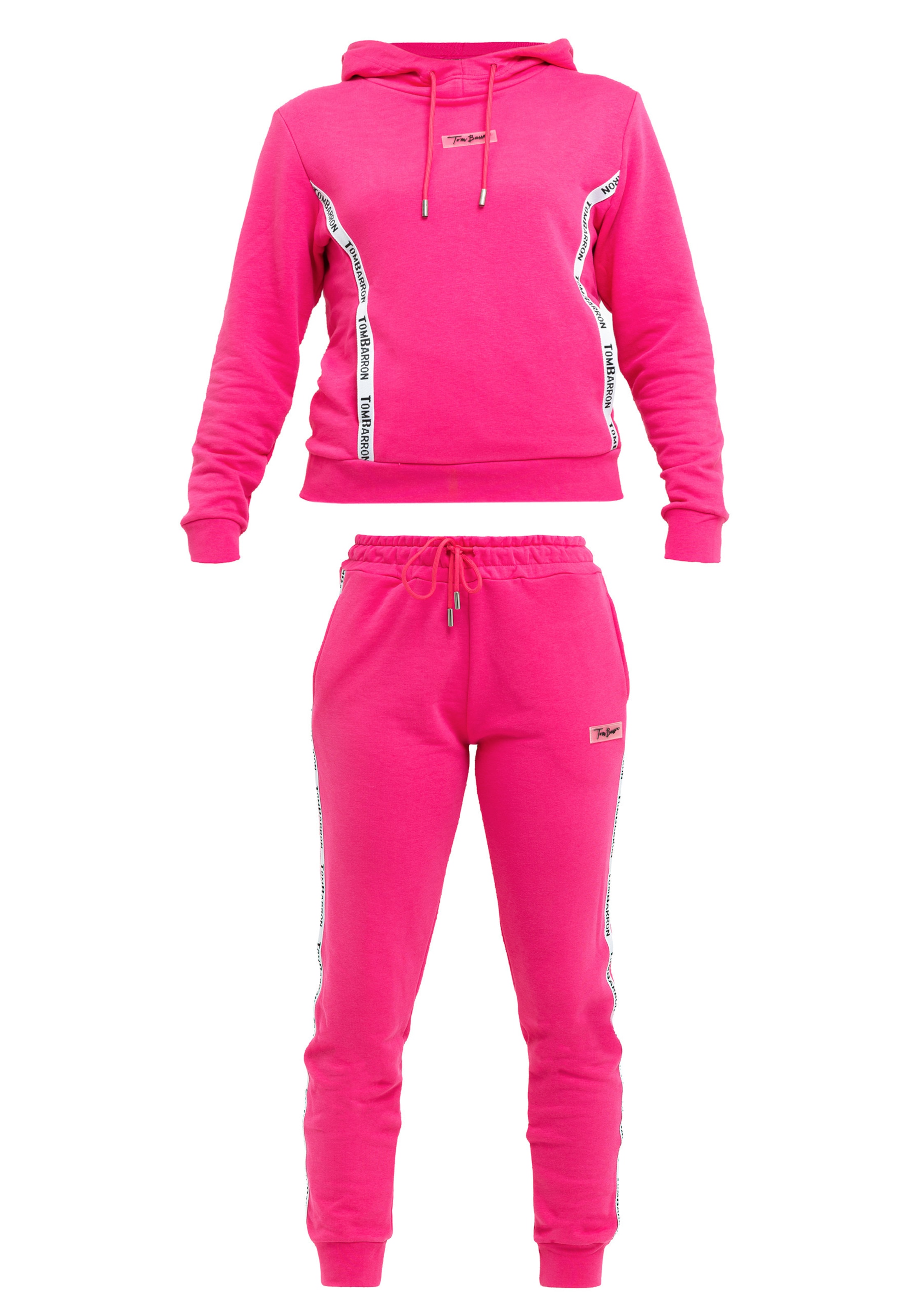 Survêtements Tom Barron en rose : devant
