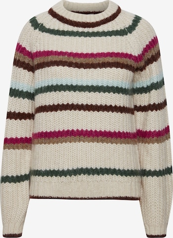 b.young Pullover 'Oksana' in Beige: predná strana