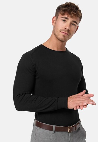 Pull-over 'Gamal' INDICODE JEANS en noir