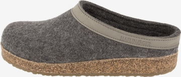 HAFLINGER Clogs 'Torben Grizzly' in Grey: front