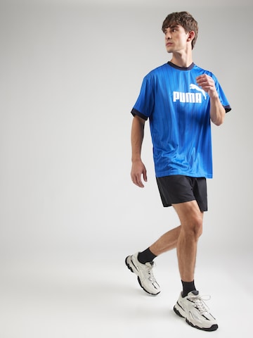 PUMA Функционална тениска 'ESS' в синьо