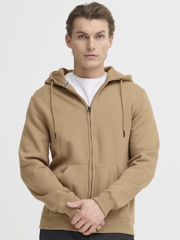 BLEND Sweat jacket ' BHDowntown ' in Brown