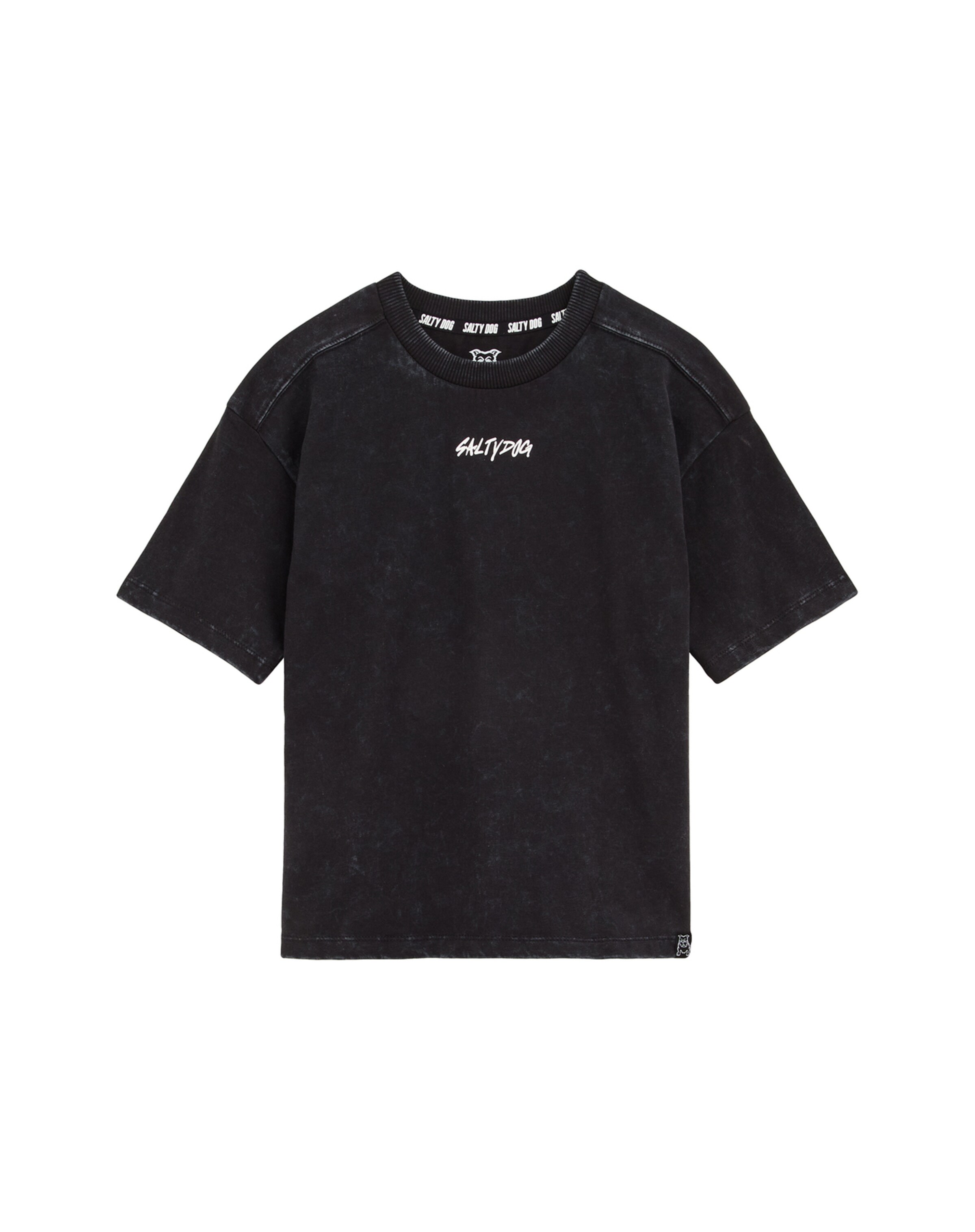 WE Fashion T-shirt i svart: framsida