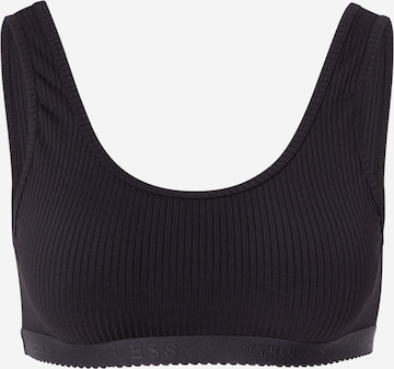 GUESSBustier Grudnjak 'LIVIA' - crna boja: prednji dio