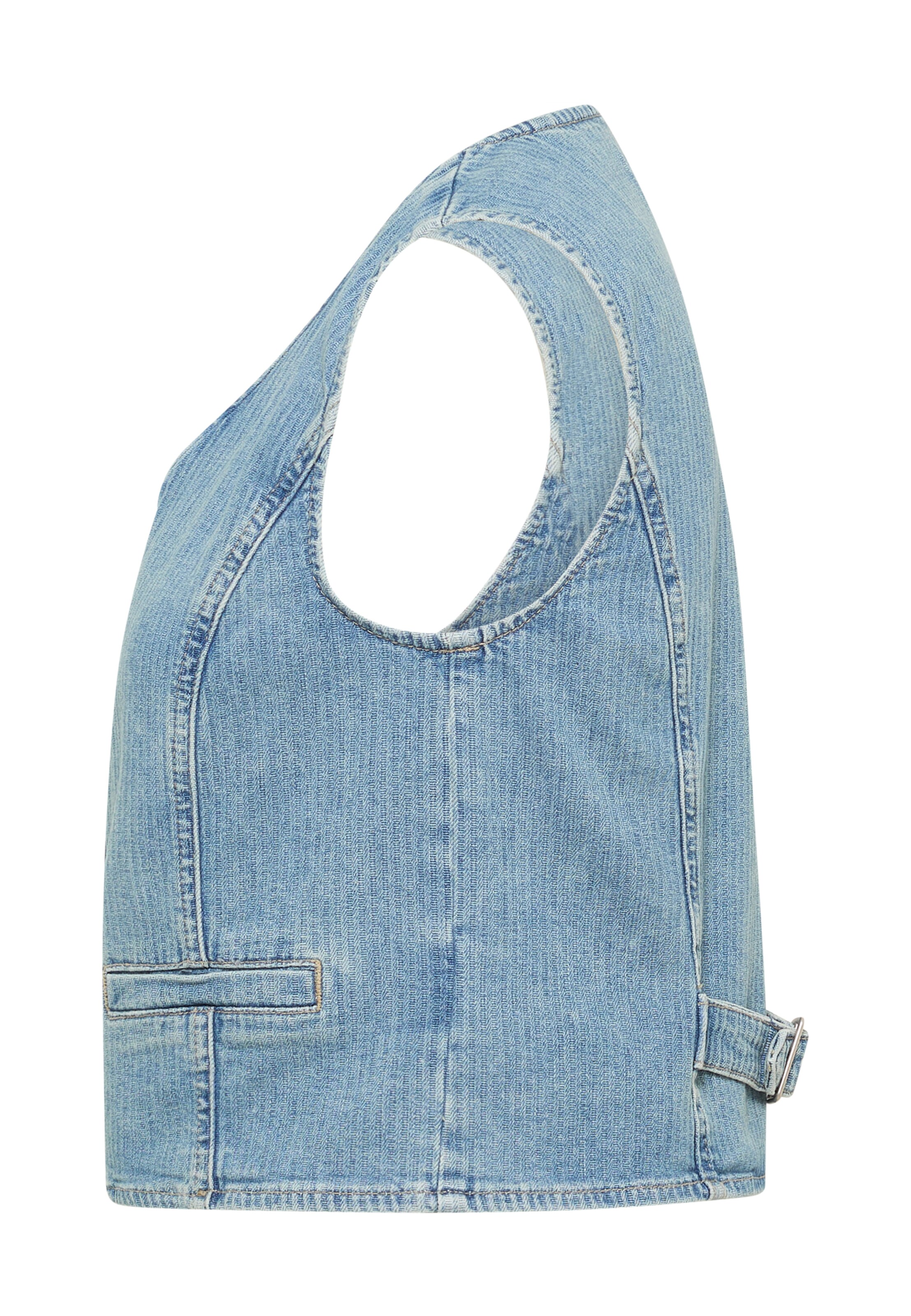 MUSTANG Vest ' Style Tull ' in Blue