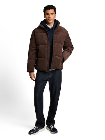 TOM TAILOR DENIM Winterjacke in Braun