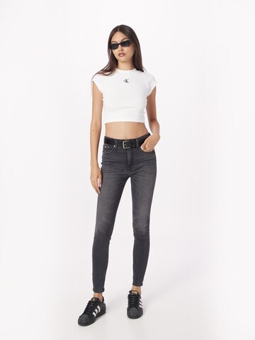 Calvin Klein Jeans Skinny Džíny – šedá