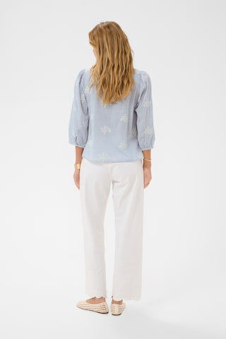 Chemisier 'CRKorey' Cream en bleu