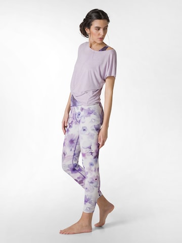 DEHA Skinny Sportbroek in Lila