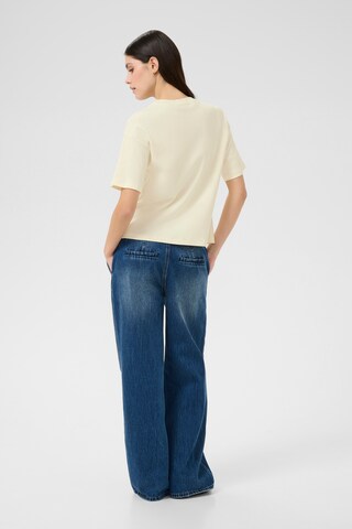 KAREN BY SIMONSEN Bluse i hvid