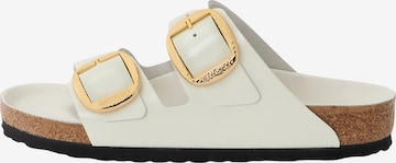 balta BIRKENSTOCK Šlepetės 'Arizona': priekis