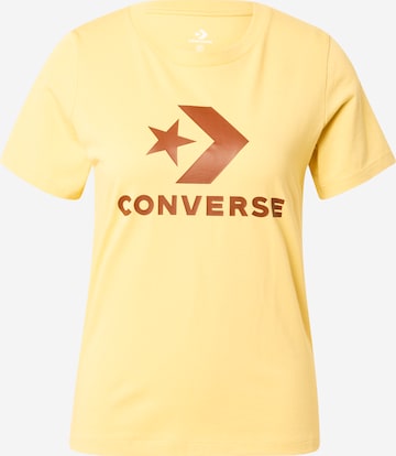 CONVERSE Shirt in Yellow: front