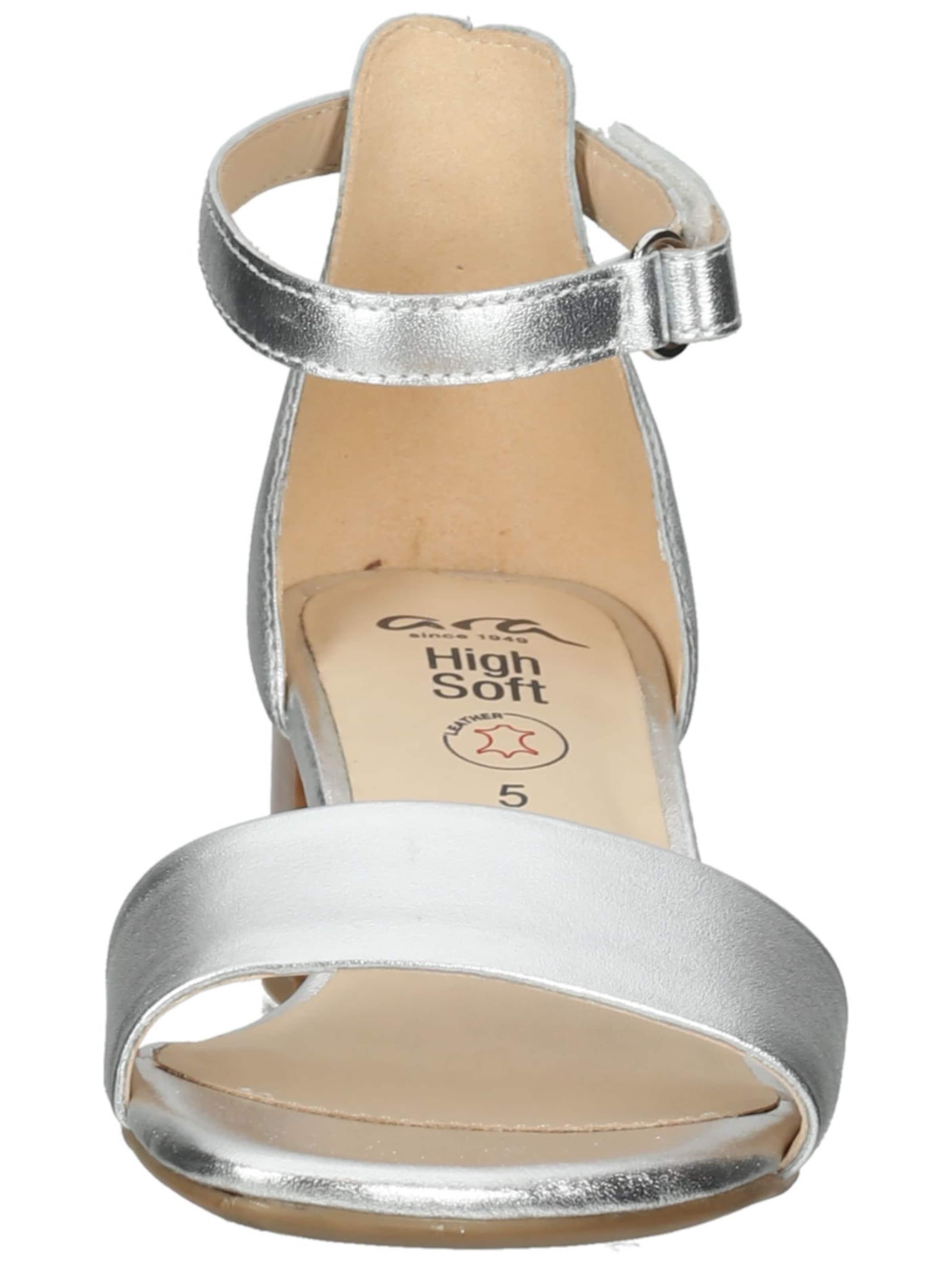ARA Strap Sandals in Silver