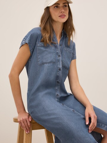CECIL Shirt Dress in Blue