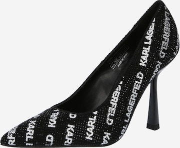 Karl Lagerfeld Pumps in Zwart: voorkant