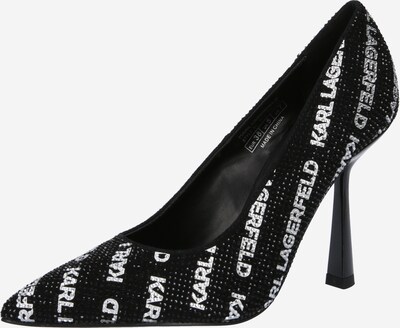 Karl Lagerfeld Pumps in schwarz / weiß, Produktansicht