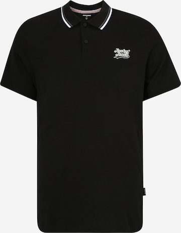 Jack & Jones Plus - Camiseta 'TREVOR' en negro: frente