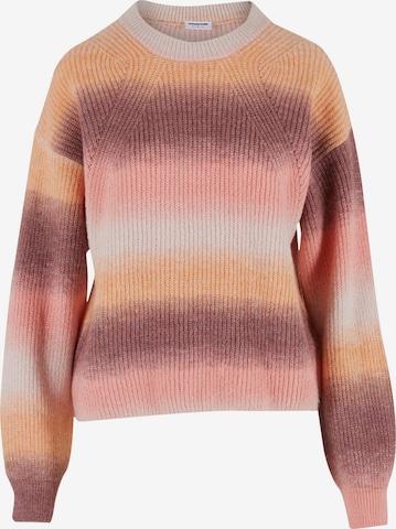 Pull-over 'NMTheia' Noisy may en orange : devant