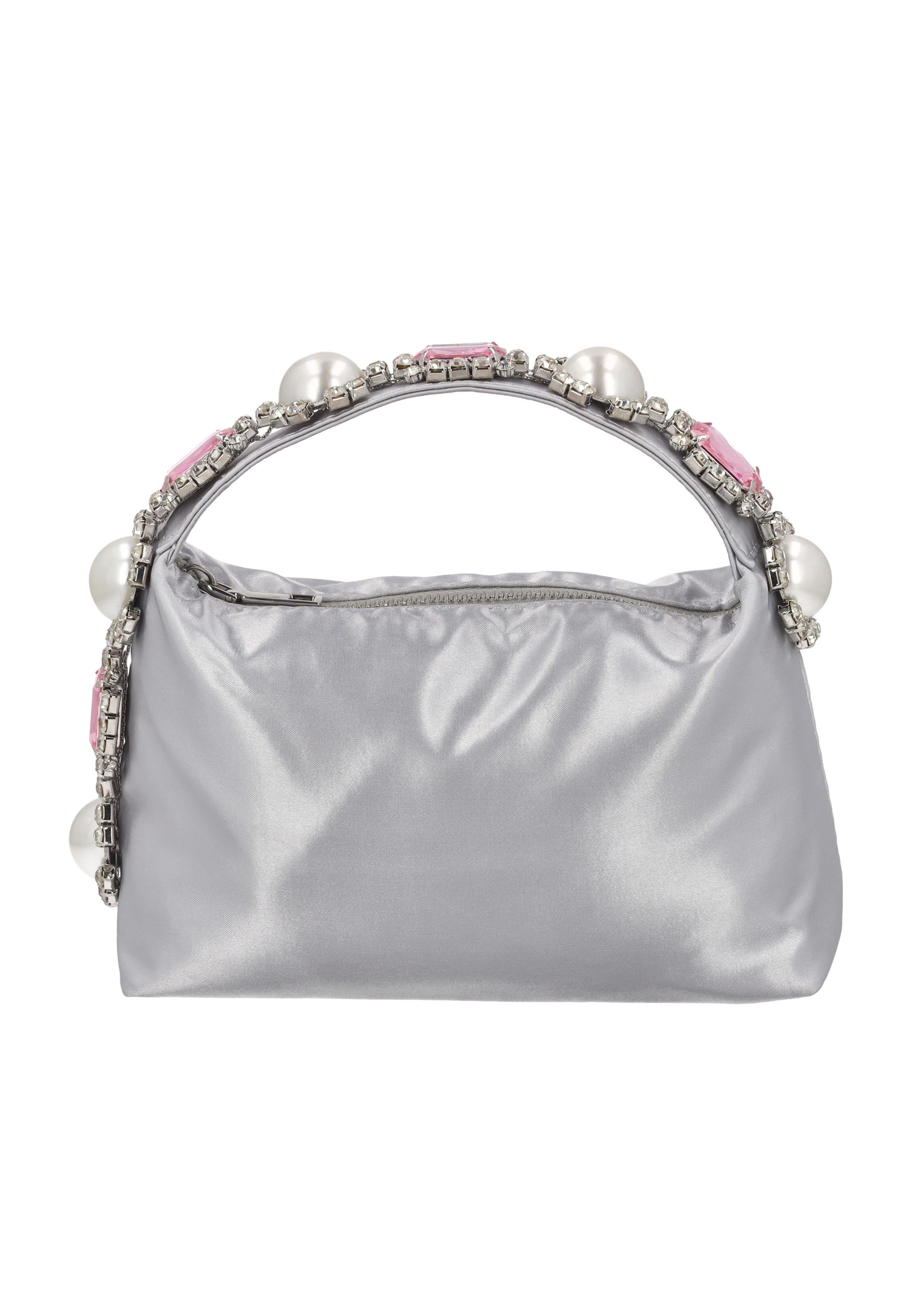 faina - Malas de tiracolo em prata: frente