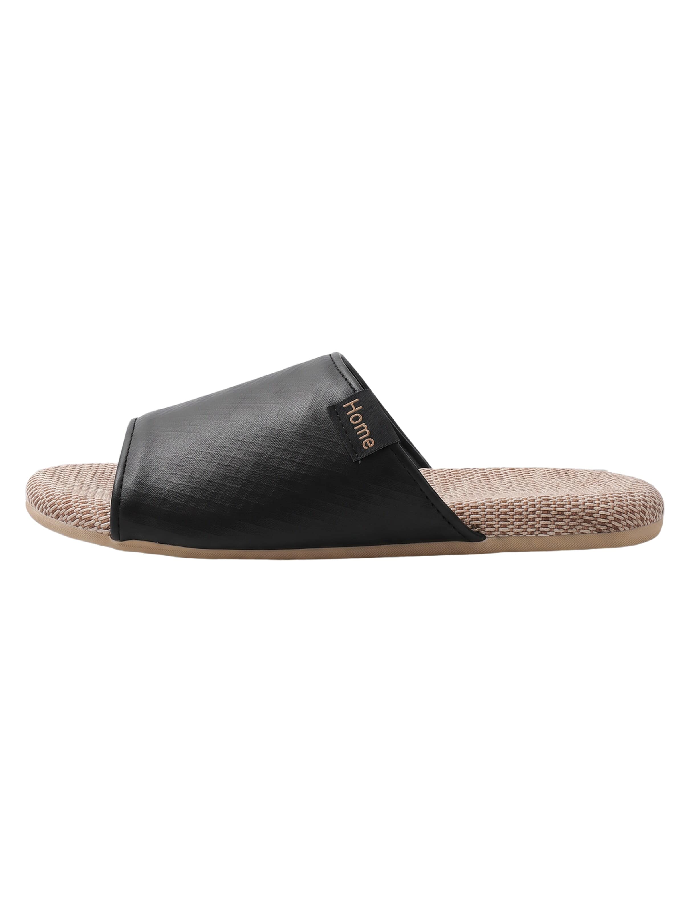 BONVERANO Slippers in Black: front