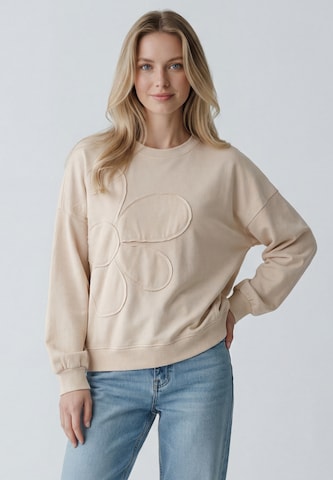 usha BLUE LABEL - Sudadera en beige: frente